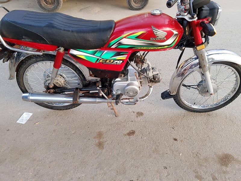 CD 70 Honda 2022 Karachi number (03278265320) 4