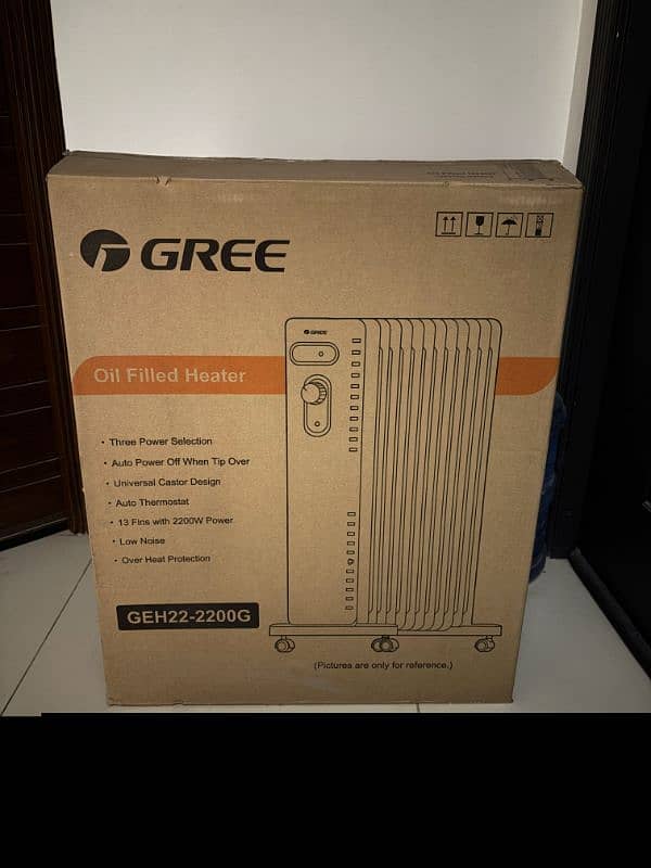 Gree Oil Radiator Room Heater 10/10 Condition 0