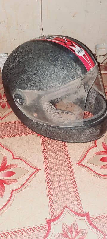 Used bike helmet 1