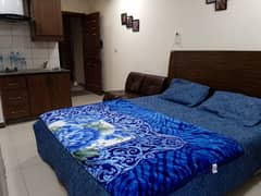 Furnished Studio apartment available for rent in bahria town phase 4 civic center