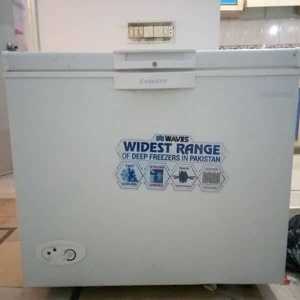 Single Door Waves Deep Freezer WDF-310 0