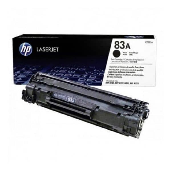 HP 83A (CF283A) Black Laserjet Toner Cartridge 3