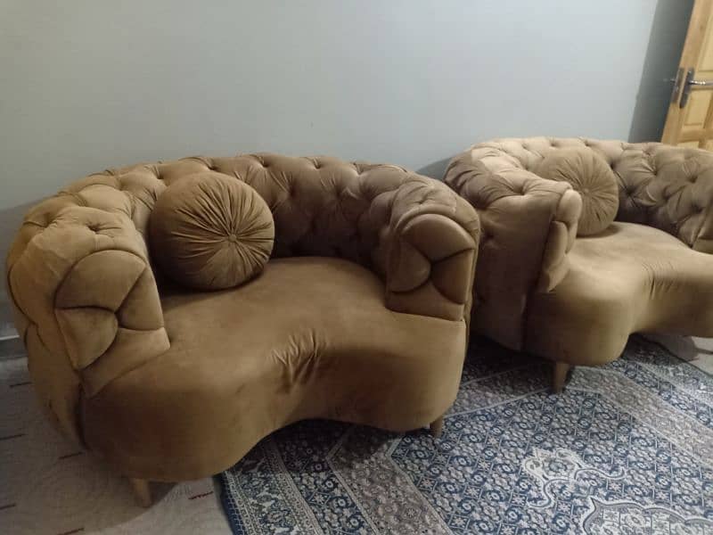 Brand new sofa pair made on order 0