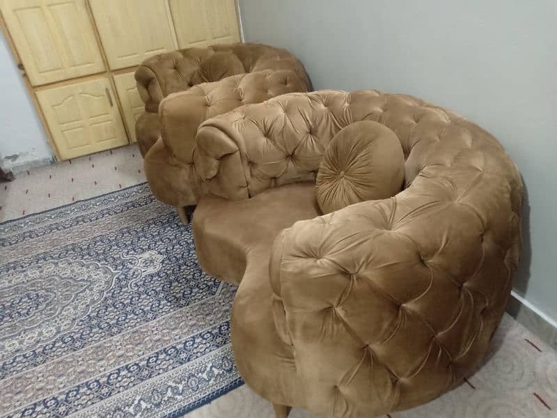 Brand new sofa pair made on order 4