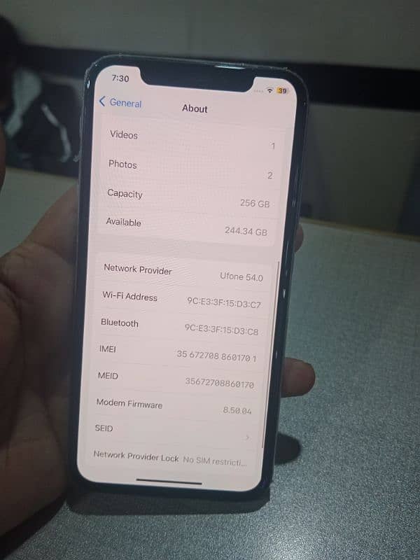 iphone x 256gb 4