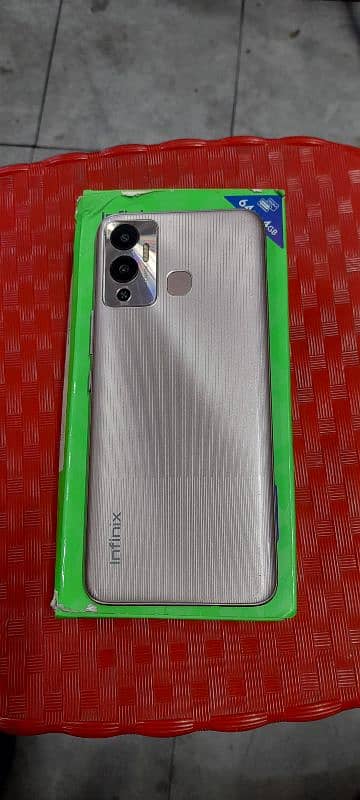 Infinix hot 12 play with box 4+1 Ram 64 GB storage 1