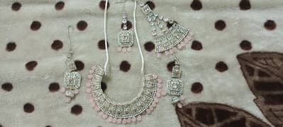 bridal walima jewellery set