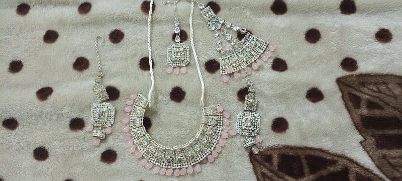 bridal walima jewellery set 0