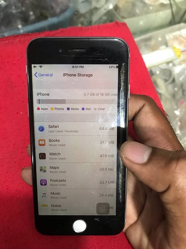 iphone 16gb bypass panel shaded finger working 3