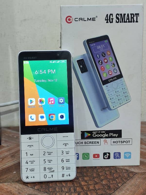 Calme 4G Touch Smart Phone with Box Charger 1