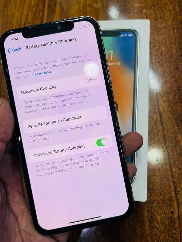 Iphone X 256gb PTA approved 5