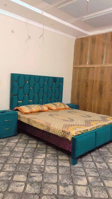 Bed set | poshish bed set | bed set with dressing  side table chairs 0