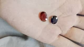 natural blue sapphire end gomed stone