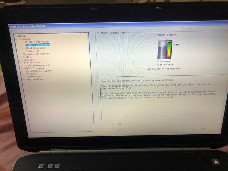 Dell Latitude E5520 i7 2nd Generation 10