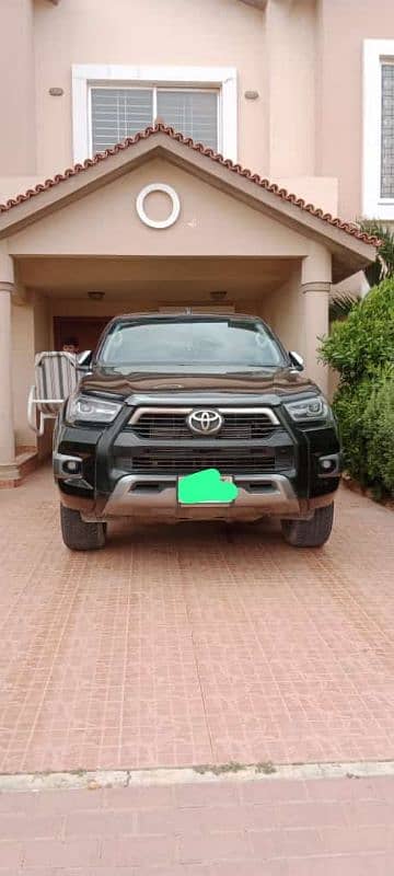 toyota revo hiluxe double cabin for rent 3