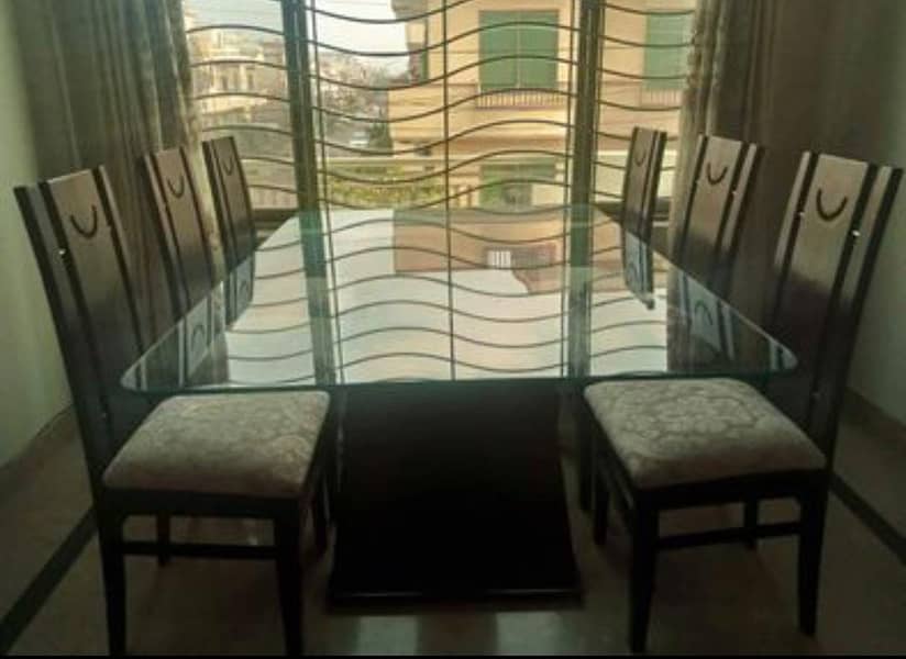 Custom made 6 chairs Dining table for sale 0