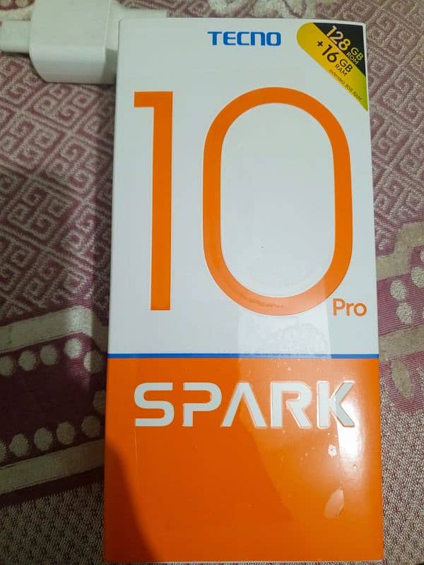 tecno spark 10 pro in very good condition 11 month used only 1