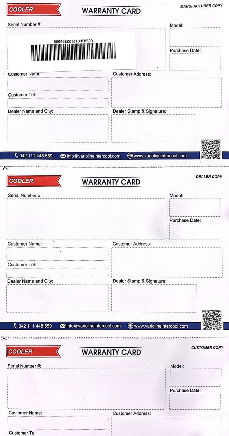 VARIOLINE - VISI COOLER VCS-03 (90 LITRE) - Warranty card available 5