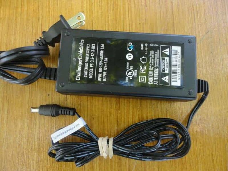 1100 per 1kg ;12V 3Amp challenger cable sales Switching Power Supply 1