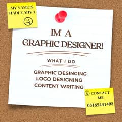 Im a Graphic Designer,Content writer and Logo designer