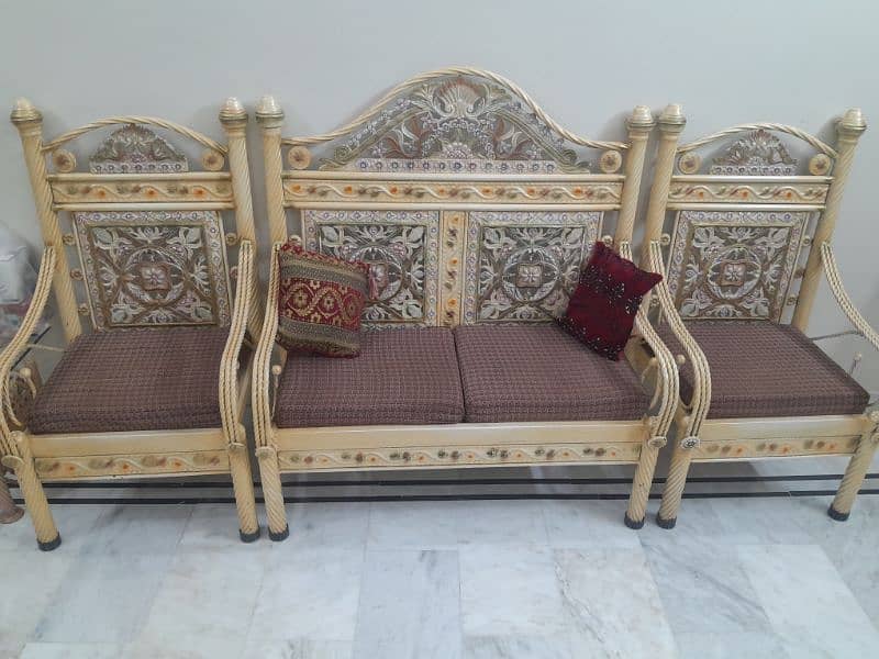 IRON SOFA SET HEAVY MATERIAL FOR SALE 1