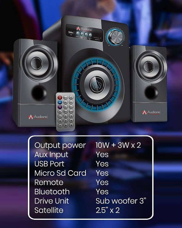 Max230 Audionic/One year warranty 2