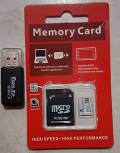 HP MicroSD card 64GB + Card reader + USB card reader