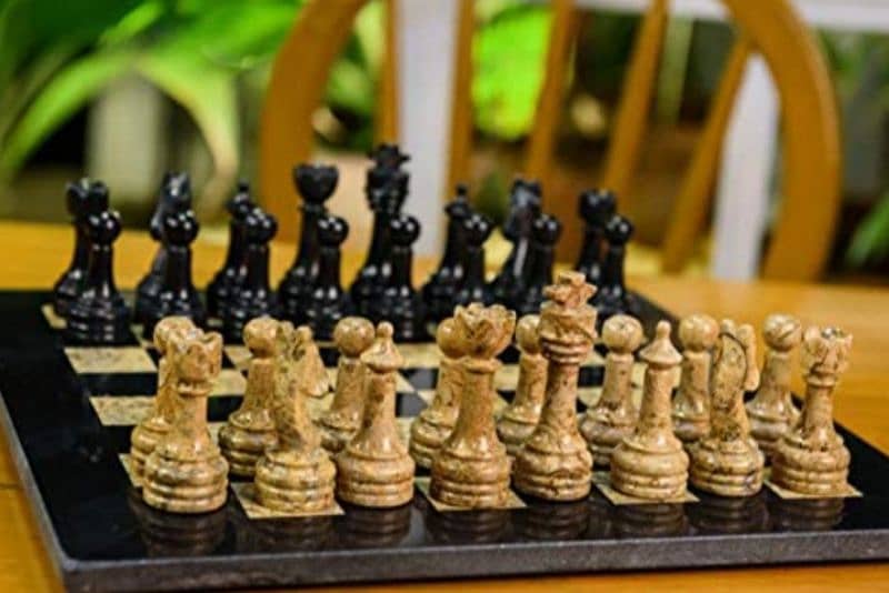 Fancy Marble Chess Sets / Luxurious Quality 0