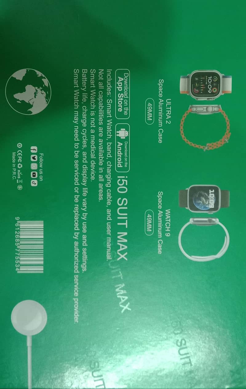 11 in 1 Smart Watch Set | Smart Watch Ultra + Smart Watch Series 9 1