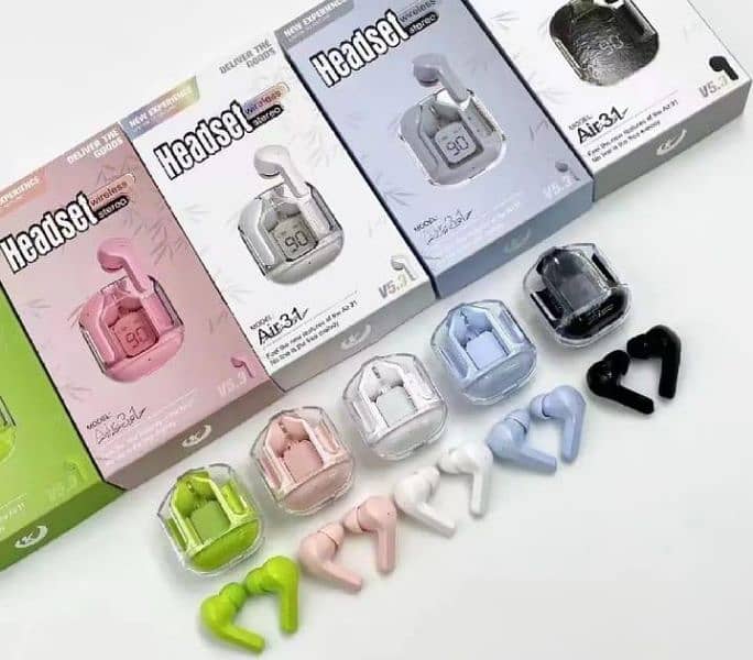 Air 31 Earbuds  with pouch 7