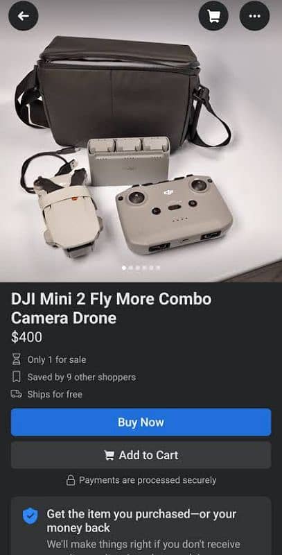 dji mini 2 fly more combo 1