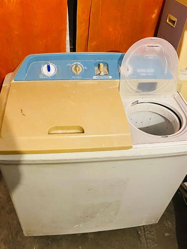 singer SWM-75TT double washing machine with dryer 2