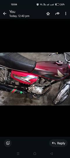 Total genuine Honda 125 2023Model