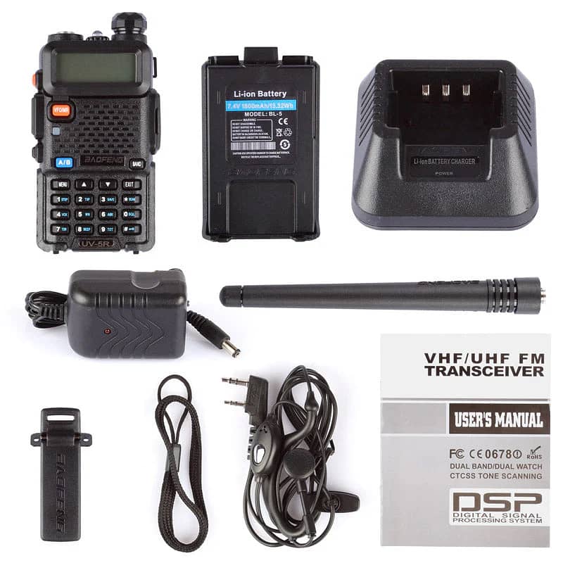 Baofeng UV-5R Two Way Radio Walkie talkies Compatable style radios set 14