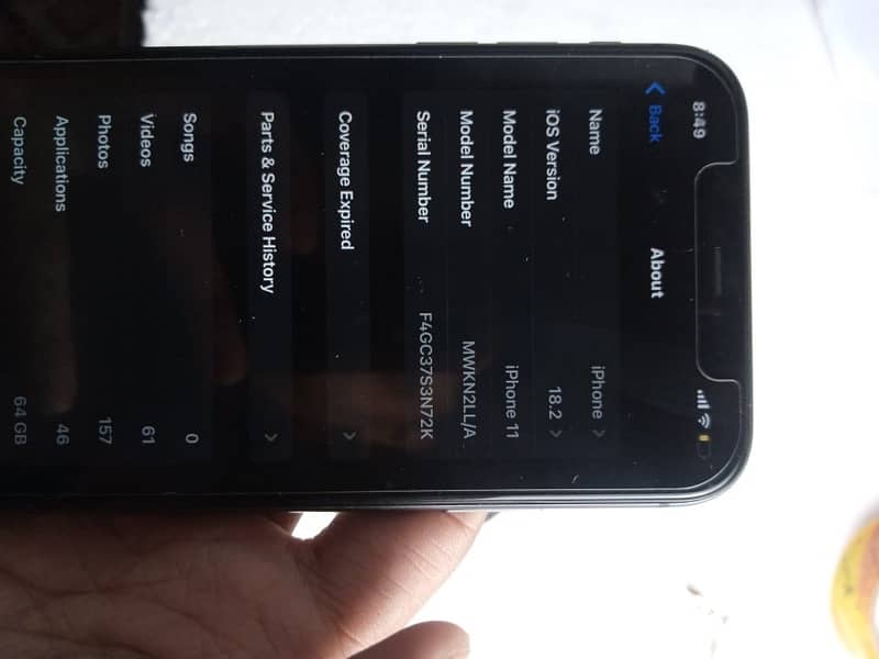 Iphone 11 factory unlock esim works only exchange urgent 2