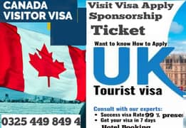 CANDA/ UK / USA / Visa Approved Ratio 99 persent