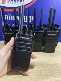 Motorola TC999 walkie talkie 16 Channel Two way radio pair long range