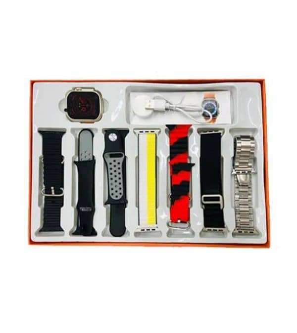 Ultra watch with seven straps 3