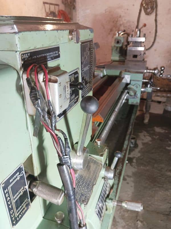 Lathe/ Kharaad Machine 7 feet length 5