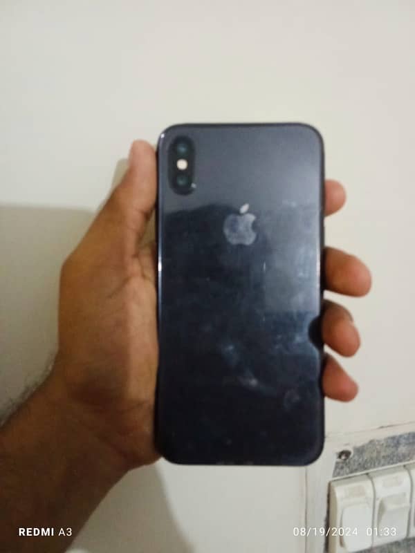 iPhone x official pta approved (jv) 64 gb with box 7