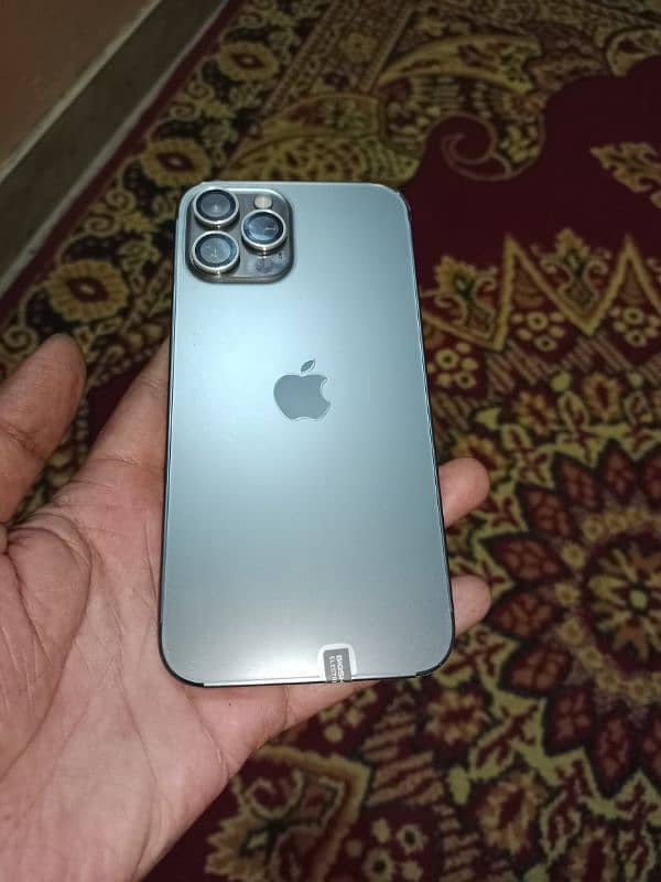 I phone 12 pro max 256 LLA PTA Approve. 0