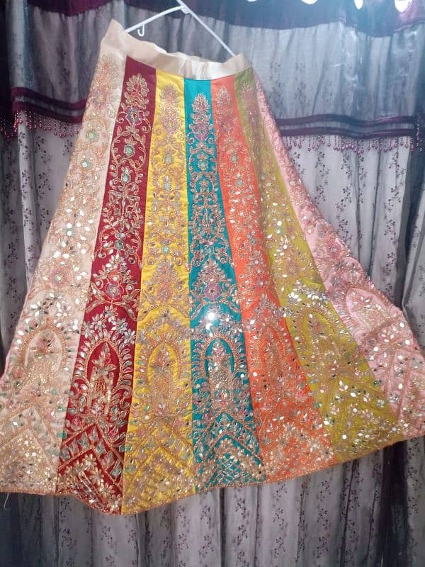 two bridal dresses for sale (mehndi and barat) 5