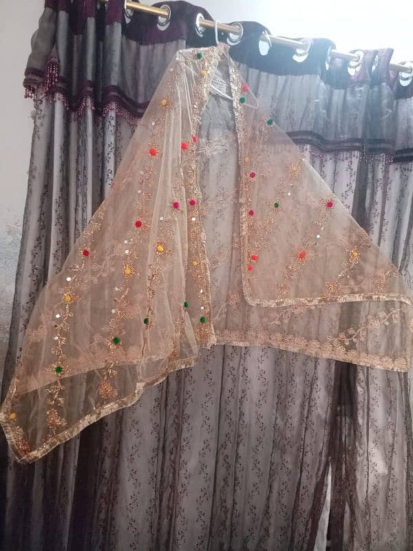 two bridal dresses for sale (mehndi and barat) 7