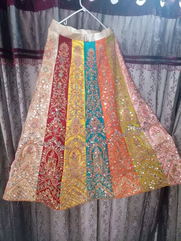 two bridal dresses for sale (mehndi and barat) 9