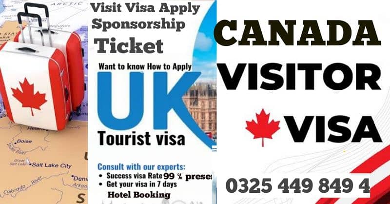 Canada/ Uk / Usa  99 persent Approved Visa ratio 0