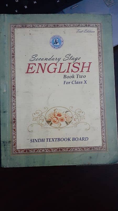 Sindh Board books for class 10 students. Physics, Maths, English 1