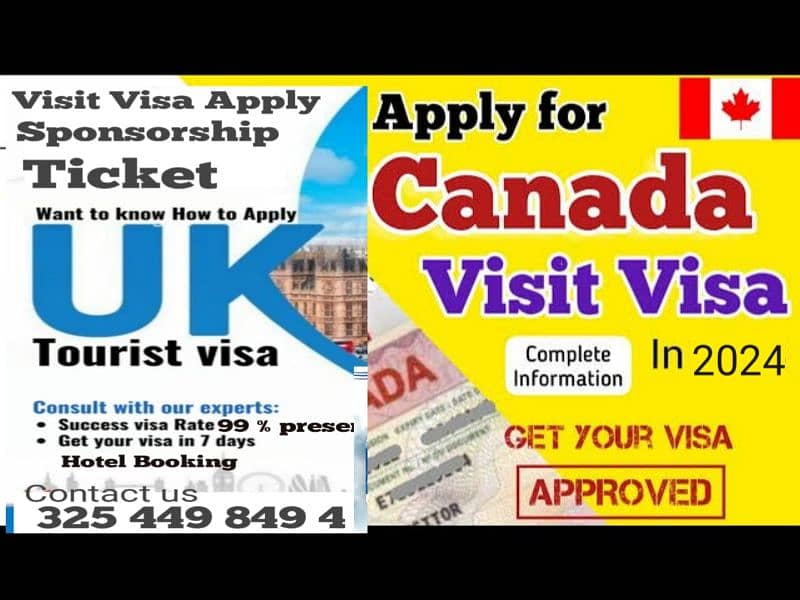 CANADA/ UK / USA / 99 persent Approved Visa Ratio 0