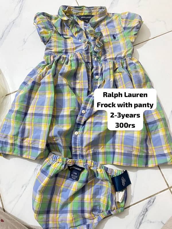 2-3yrs branded clothes for baby girl 12