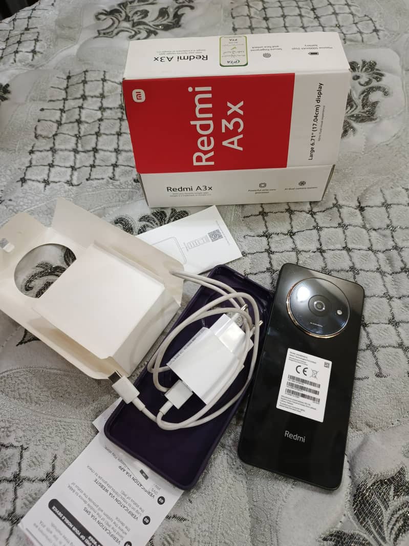 redmi A3x. . 3/64 . . open box 0