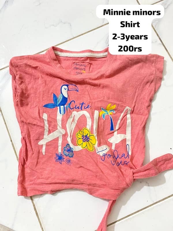 cute baby girl clothes summer 2-3years 1